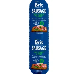 Brit Premium makkara kalkkuna & herne 800g