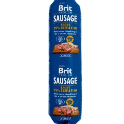 Brit Premium makkara Sport liha & kala 800g