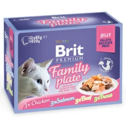 Brit Premium paloja hyytelössä Multipack 12x85g