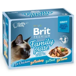 Brit Premium paloja kastik. Multipack 12x85g