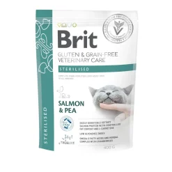 Brit Veterinary Diet Cat Grain Free Sterilised Salmon & Pea