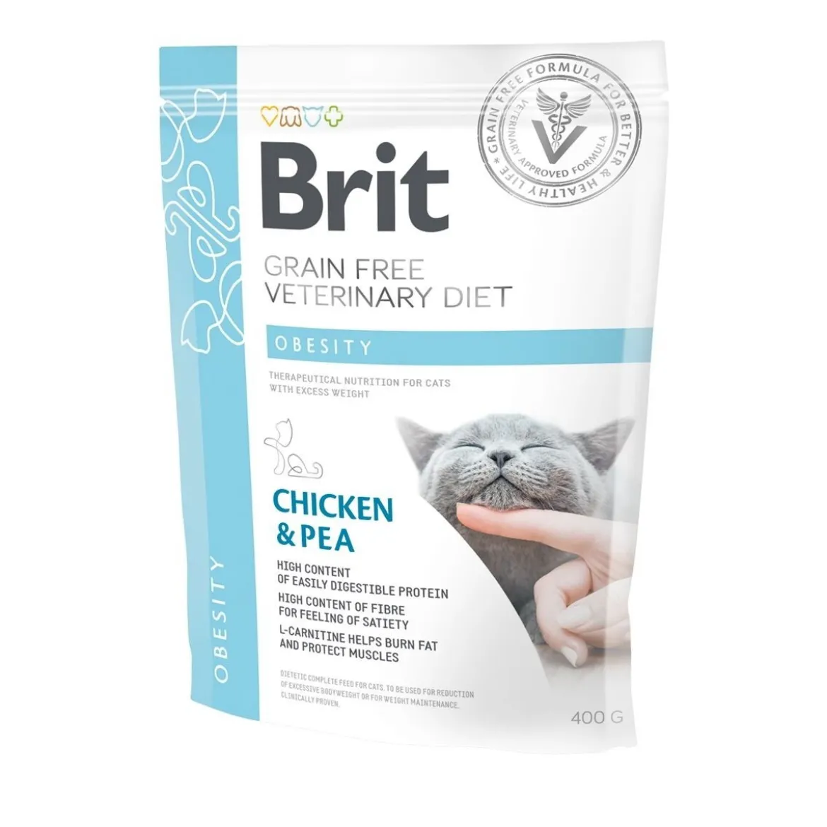 Brit Veterinary Diet Cat Obesity Grain Free