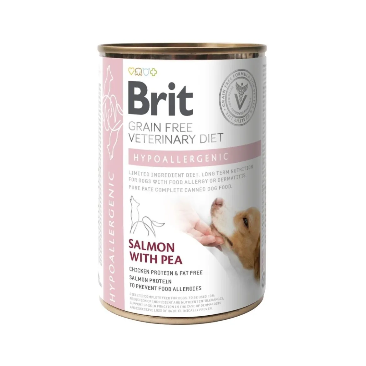 Brit Veterinary Diet Dog Grain Free Can Hypoallergenic