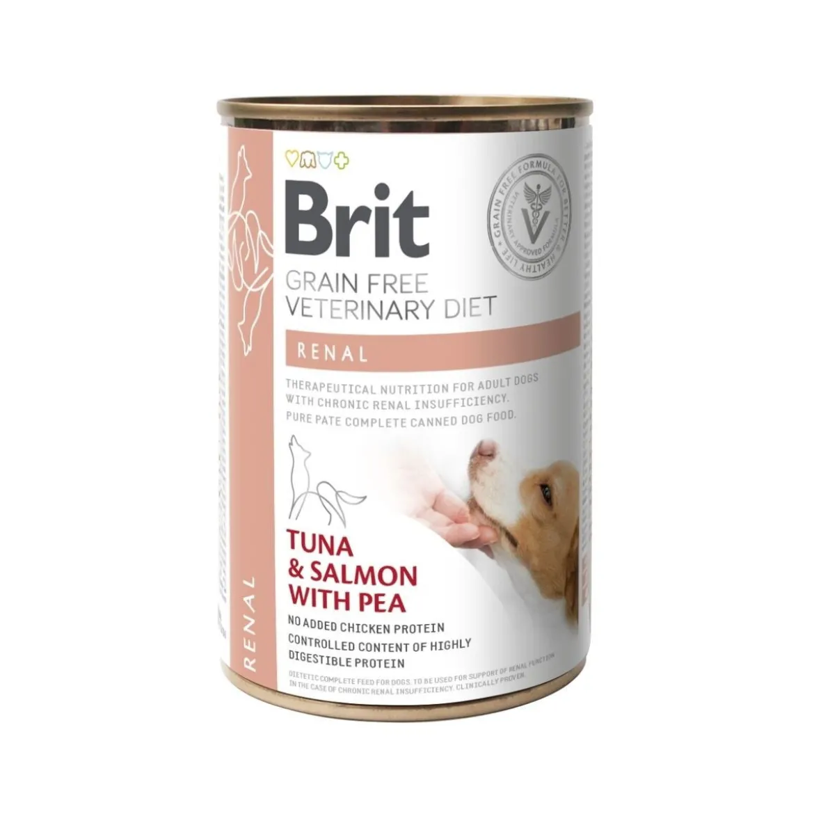 Brit Veterinary Diet Dog Grain Free Can Renal