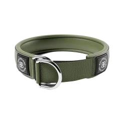 BullyBillows koiran puolikiristävä panta 5 cm, khaki