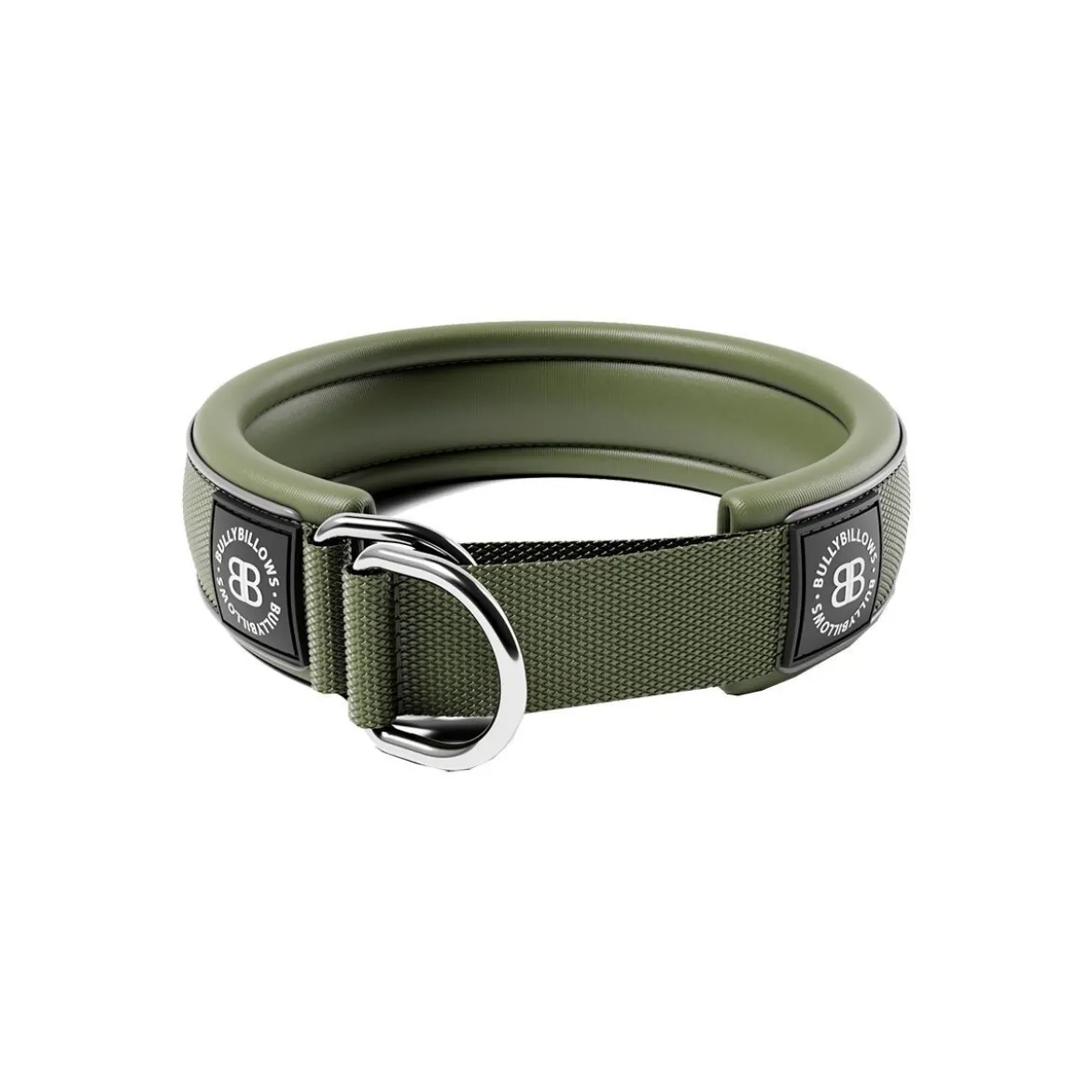 BullyBillows puolikiristävä panta pehmustettu 4 cm, khaki