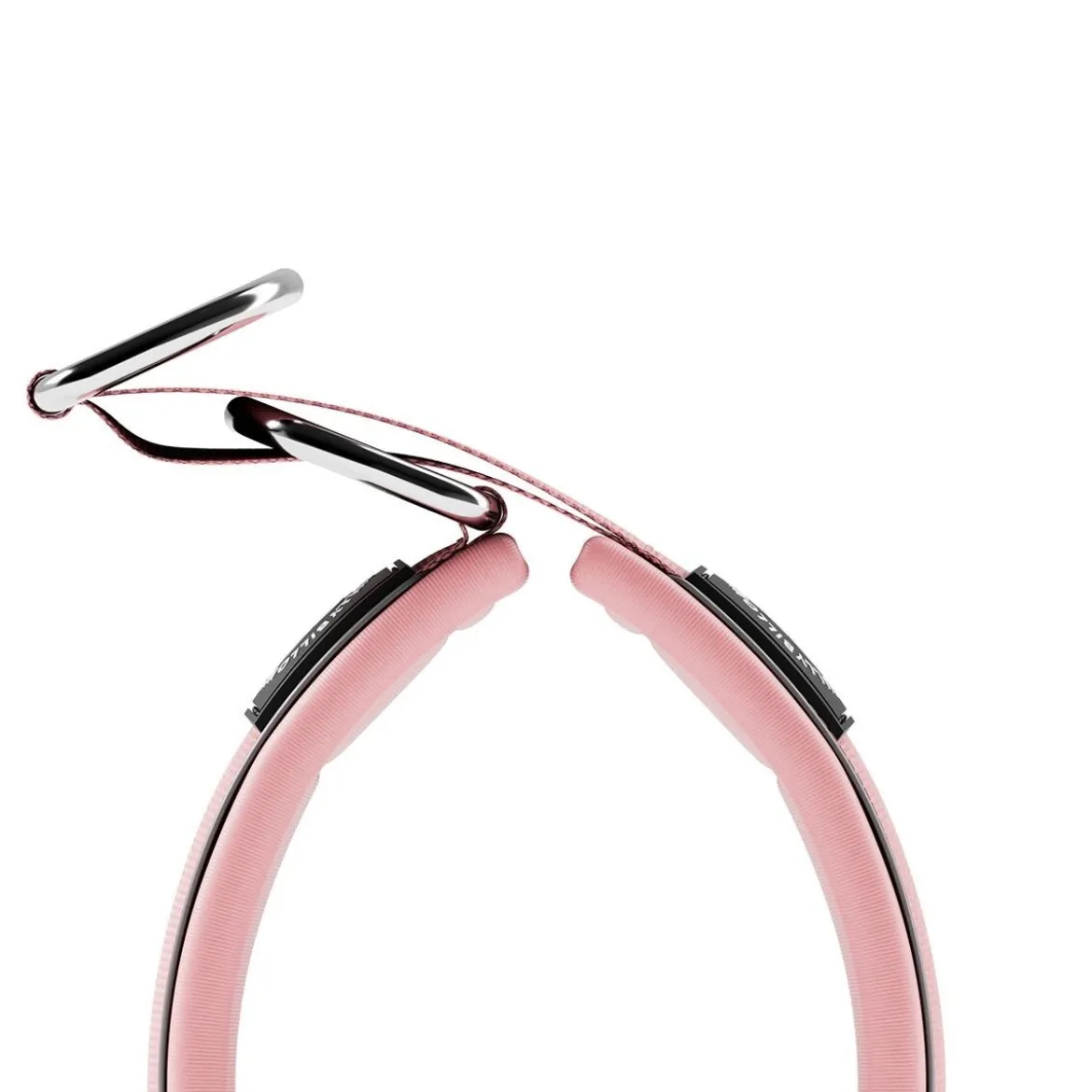 BullyBillows puolikiristävä panta pehmustettu 4 cm, pinkki