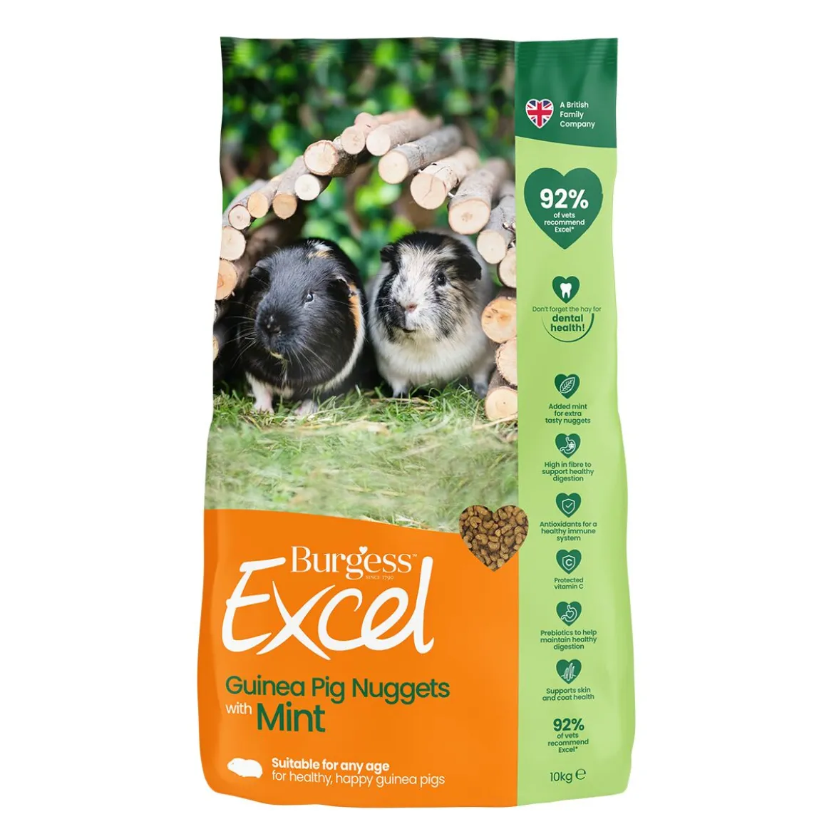 Burgess Excel Guinea Pig 10kg