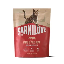 Carnilove Cat Active Sterilised Lamb & Wild boar