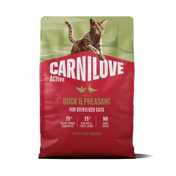 Carnilove Cat Adult Sterilised Active Duck & Pheasant