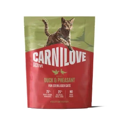 Carnilove Cat Adult Sterilised Active Duck & Pheasant