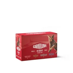 Carnilove Cat gravy rich multipack 12 x 85 g