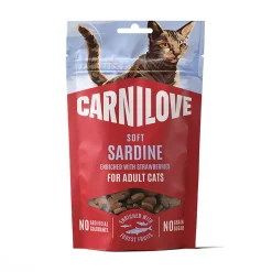 Carnilove Cat Soft Snack Sardine with Strawberry 50 g