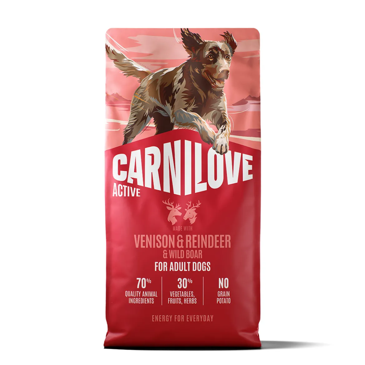 Carnilove Dog Adult Active Venison, Reindeer & Wild boar