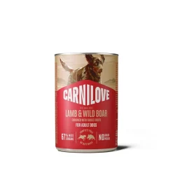 Carnilove Dog Adult Lamb & Wild boar Patee 400 g