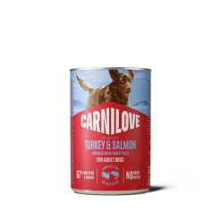Carnilove Dog Adult Salmon & Turkey Patee 400 g
