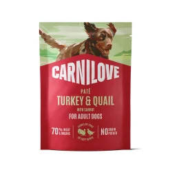 Carnilove Dog Adult Turkey & Quail Patee 300 g