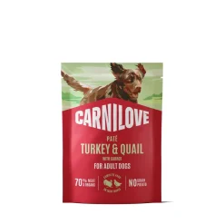 Carnilove Dog Adult Turkey & Quail Patee 300 g