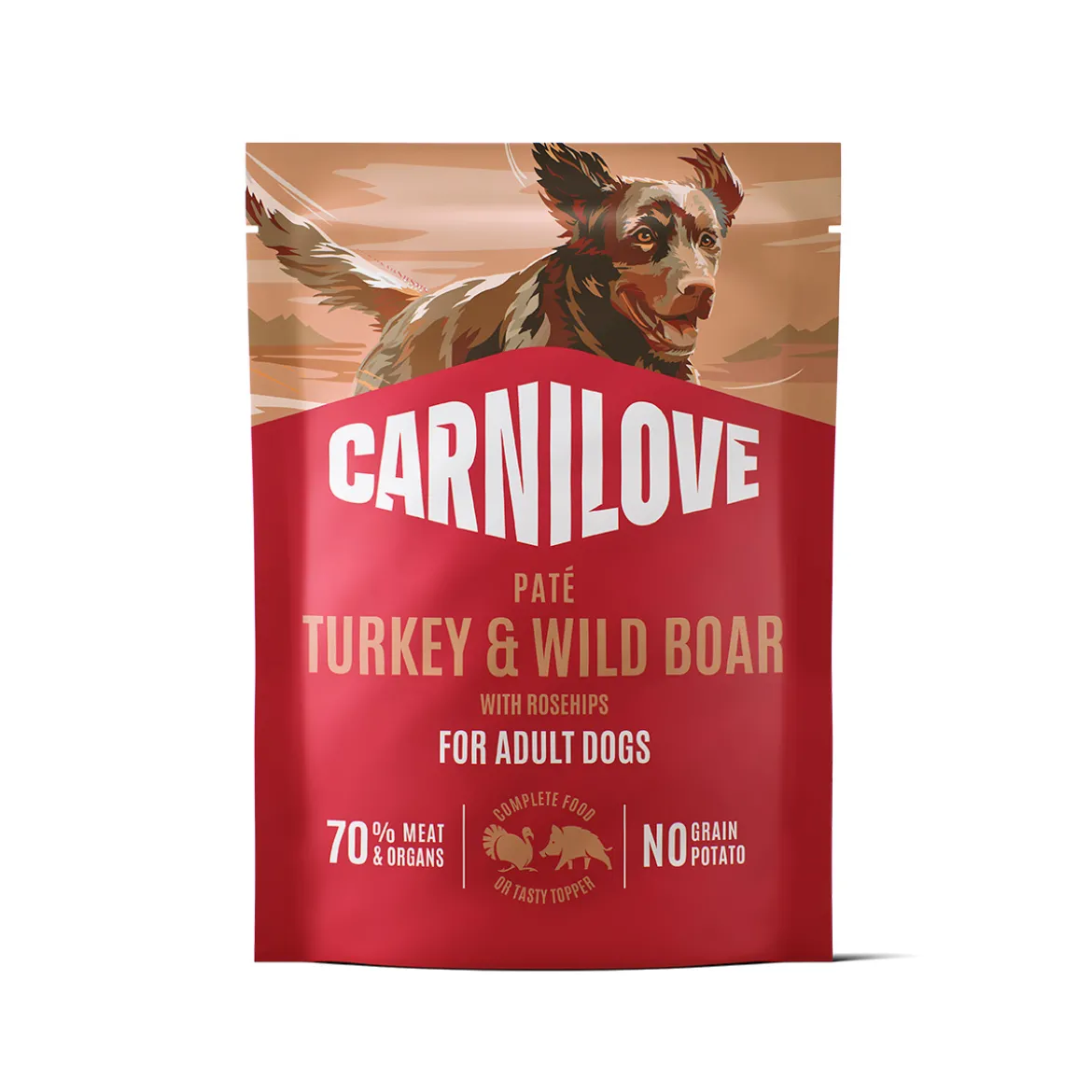 Carnilove Dog Adult Turkey & Wild boar Patee 300 g