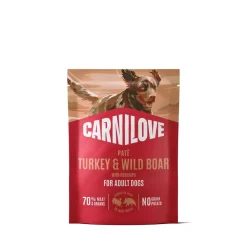 Carnilove Dog Adult Turkey & Wild boar Patee 300 g