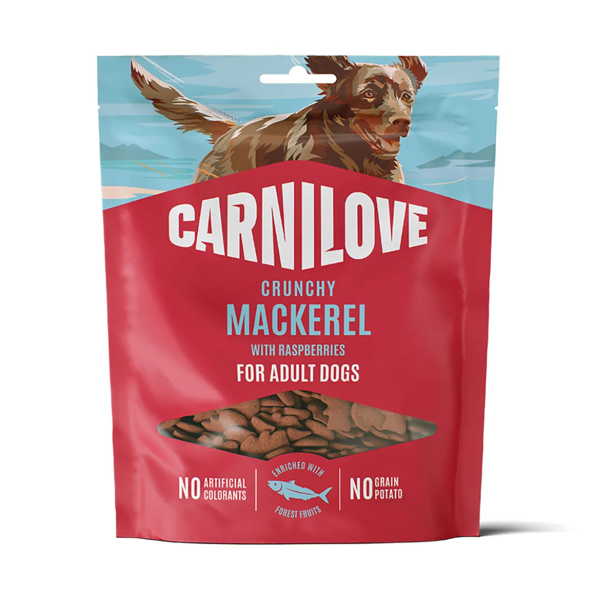 Carnilove Dog Crunchy Snack Mackerel with Raspberries 200 g