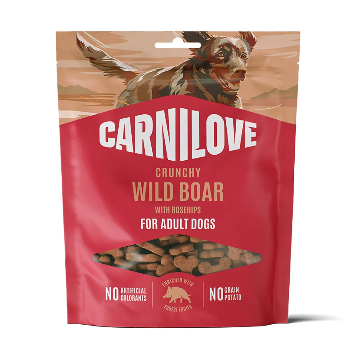 Carnilove Dog Crunchy Snack Wild Boar with Rosehips 200 g
