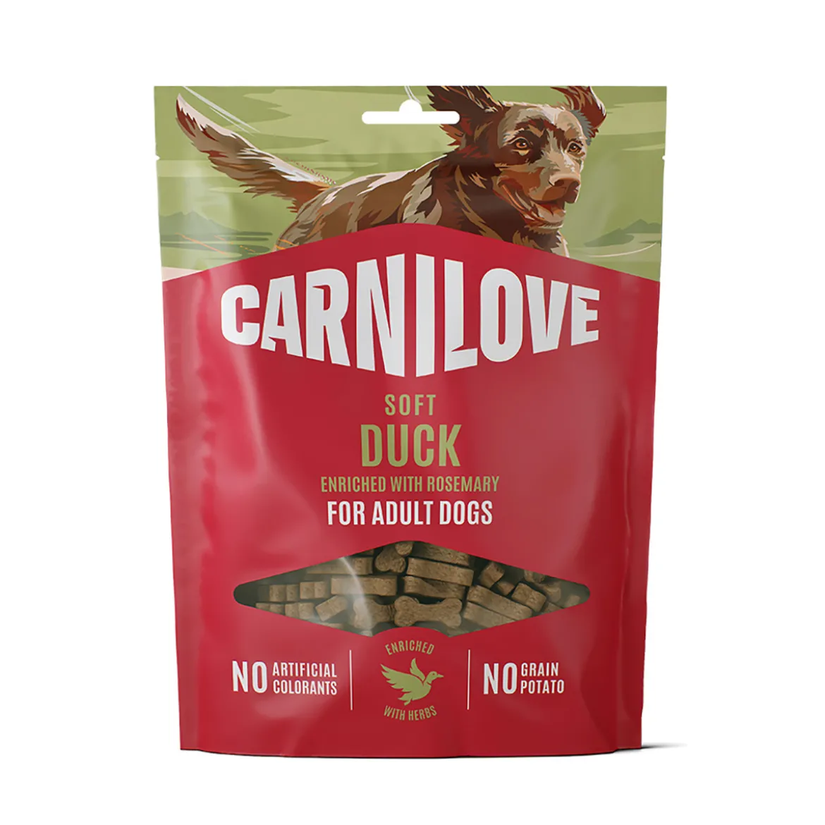 Carnilove Dog Soft Snack Duck with Rosemary 200 g