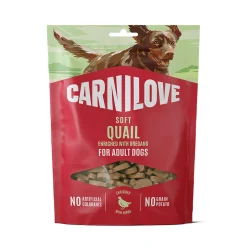 Carnilove Dog Soft Snack Quail with Oregano 200 g