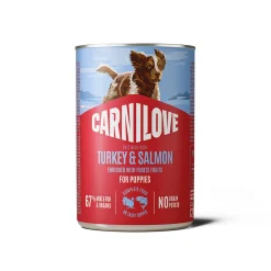 Carnilove Puppy Salmon & Turkey Patee 400 g