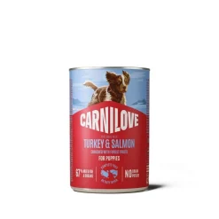 Carnilove Puppy Salmon & Turkey Patee 400 g