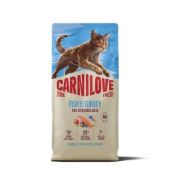 Carnilove True Fresh Cat Adult Sterilised Fish & Turkey