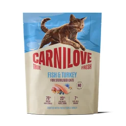 Carnilove True Fresh Cat Adult Sterilised Fish & Turkey
