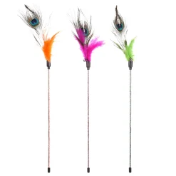Cat Dangler Feathers 36cm