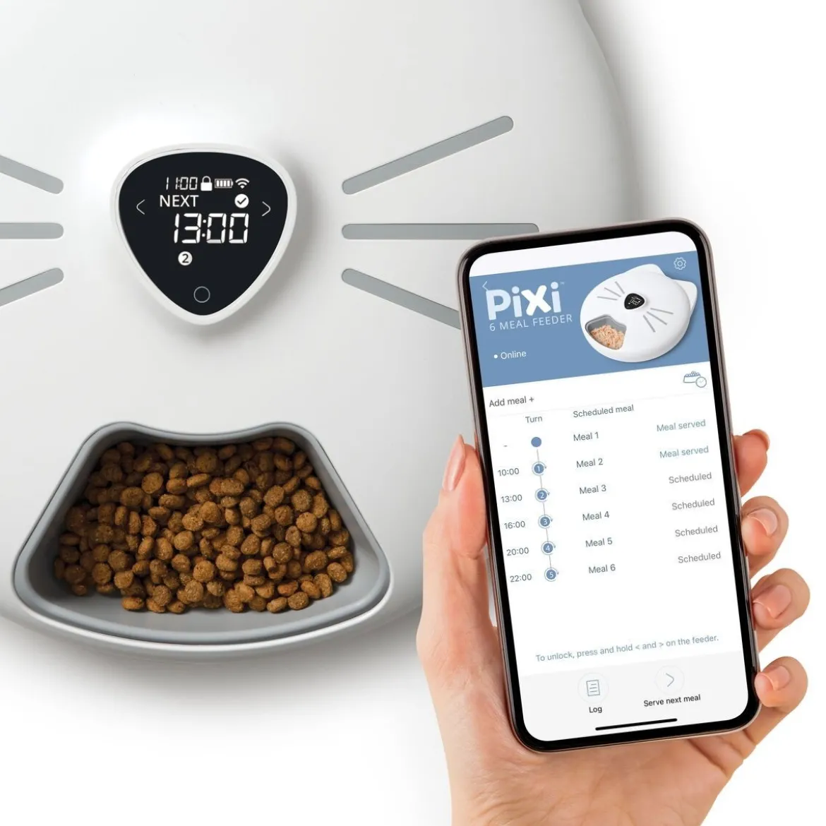 Catit PIXI Smart 6-meal feeder ruokinta-automaatti