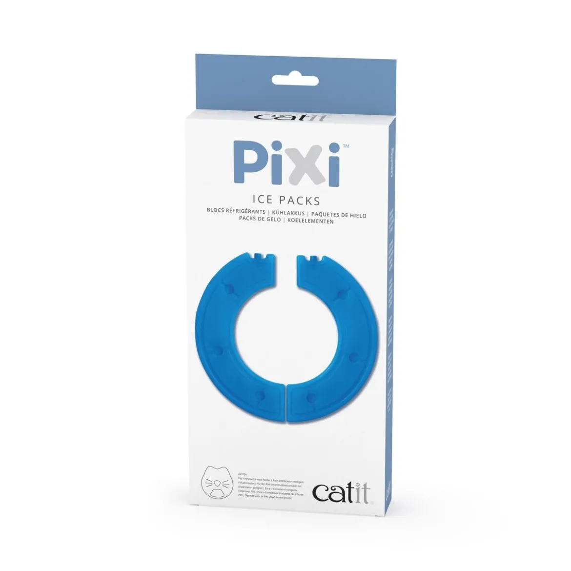 Catit PIXI Smart 6-meal jääpakkaukset ruokinta-automaattiin 2 kpl