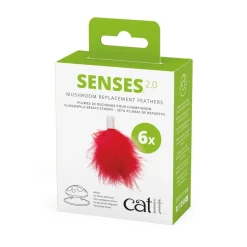 Catit Senses 2.0 Mushroom vaihtohöyhenet 6-pack