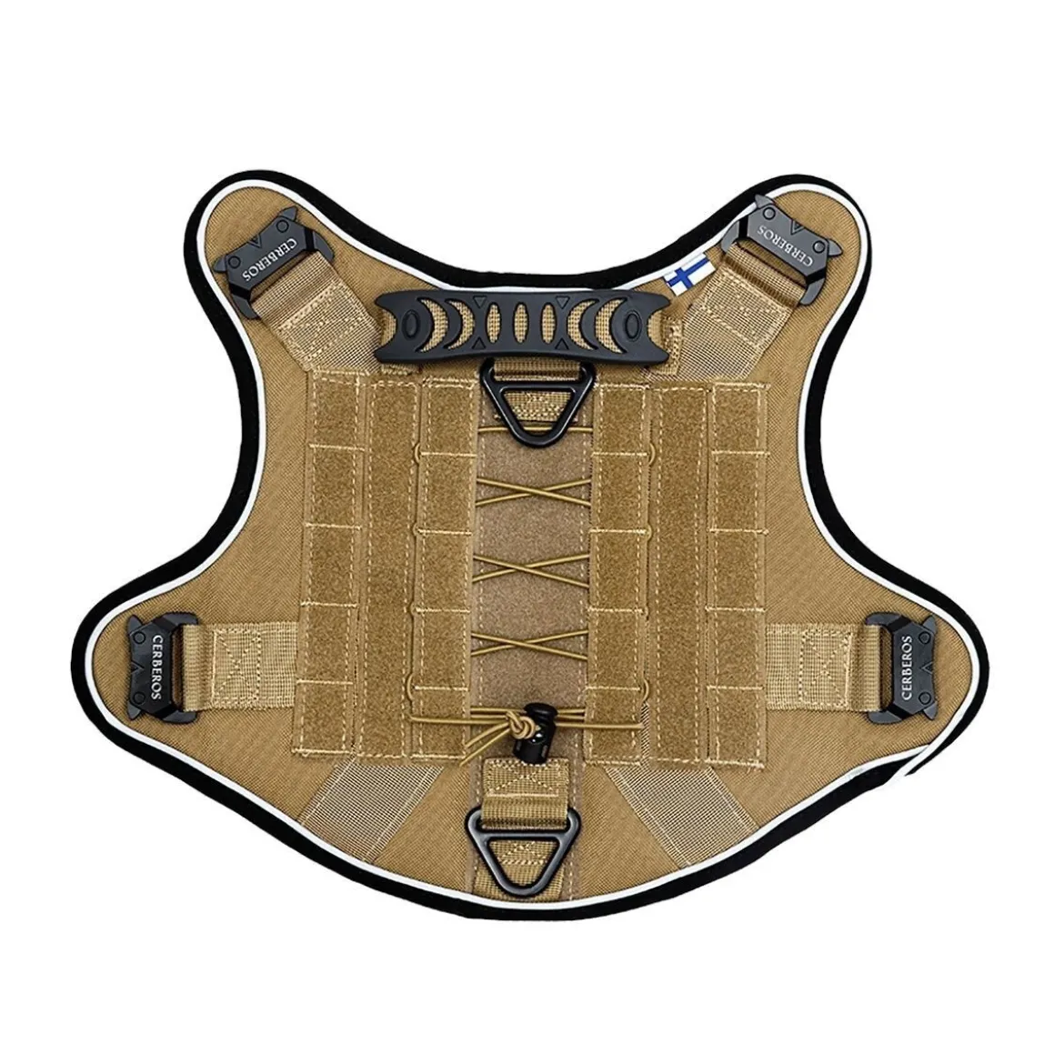 Cerberos Tactical koiran valjaat, Desert Brown