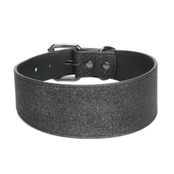 Collar of Sweden leveä solkipanta, musta glitter