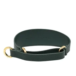 Collar of Sweden martingaalipanta leveä, tummanvihreä
