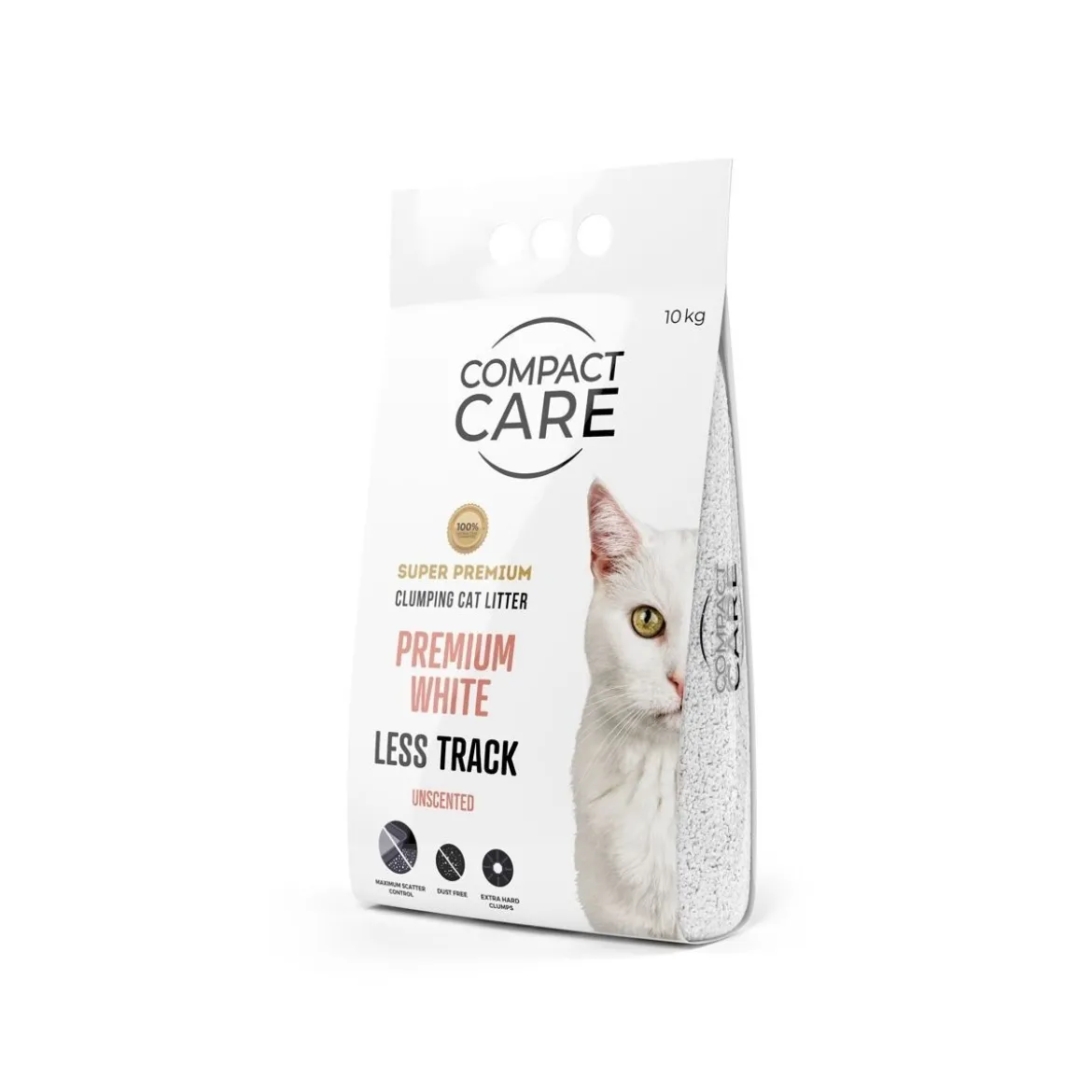 Compact Care Premium White Less Track 10kg