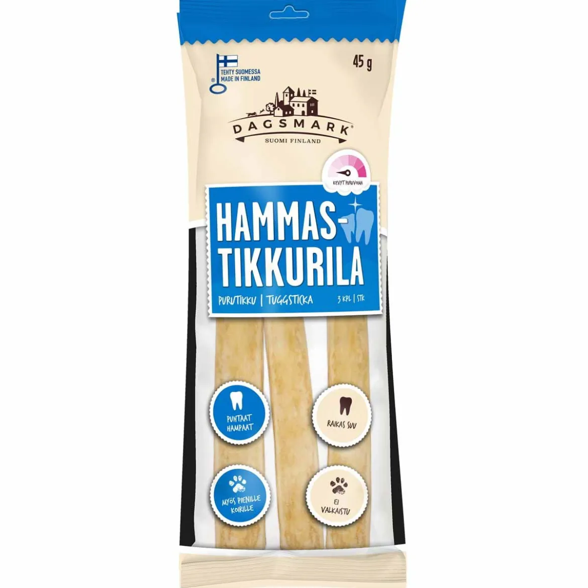 Dagsmark Dentaltikku Riista 45g