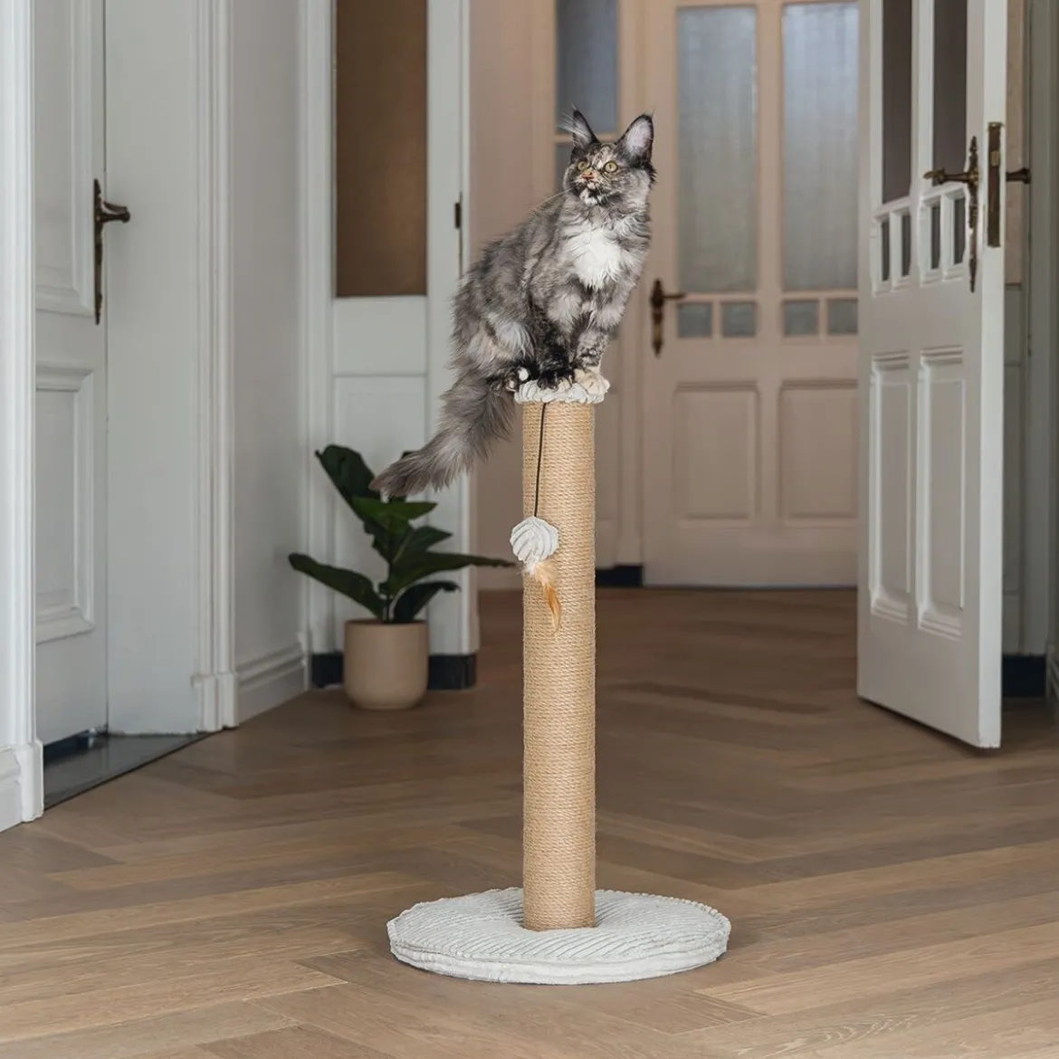 Designed by Lotte Raapimatolppa, harmaa
