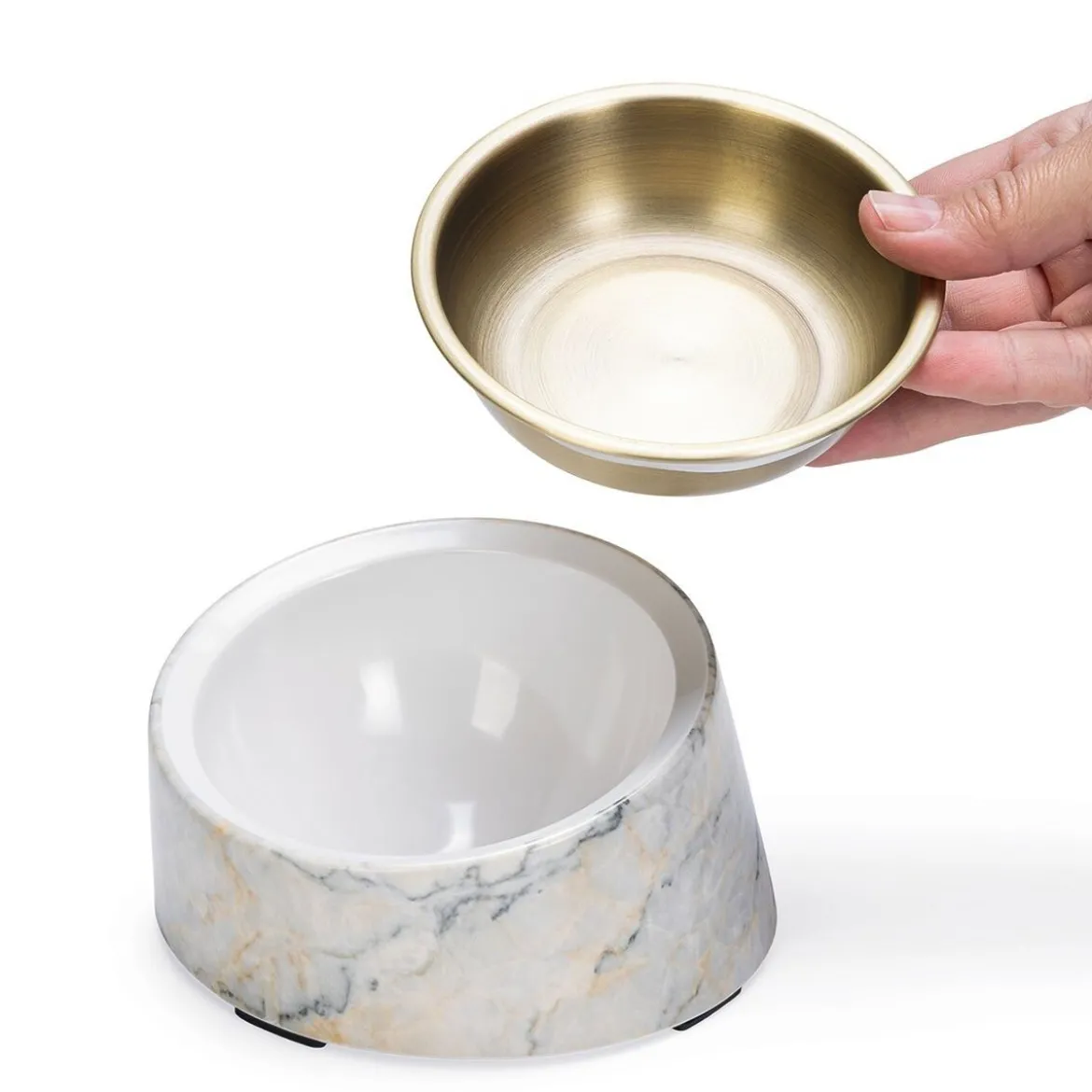 Designed By Lotte Vita kissankuppi, beige