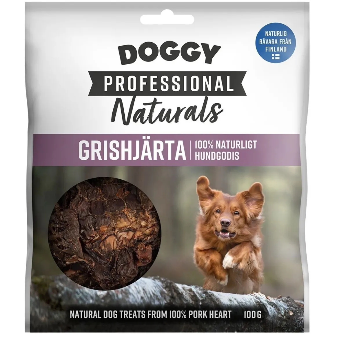 Doggy Naturals Possunsydän 100 g