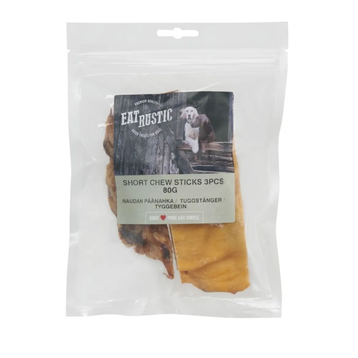 Eat Rustic Naudan päänahka lyhyt