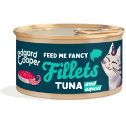 Edgard&Cooper Cat fillets tonnikala & kalmari 70g