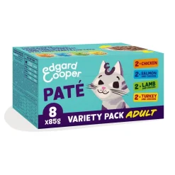 Edgard&Cooper Cat multipack pate 8x85g