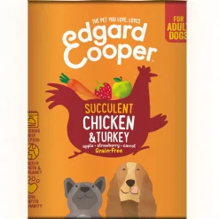 Edgard & Cooper Dog Adult Chicken & Turkey 400 g