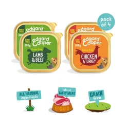 Edgard & Cooper Dog Multipack 4x300g