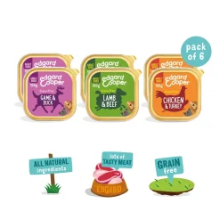 Edgard & Cooper Dog Multipack 6x100g